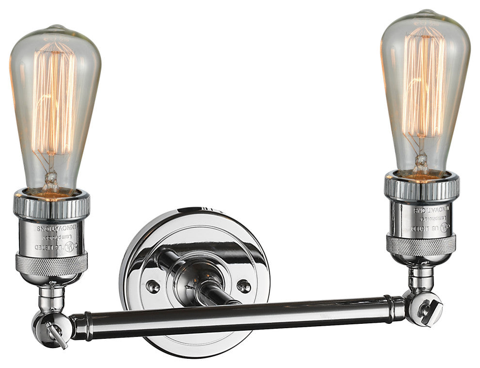 Innovations Lighting 208Nh-Pc 2 Light Bathroom Fixture