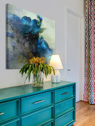 "Spring Blue Flowers" Print on Canvas by Irena Orlov