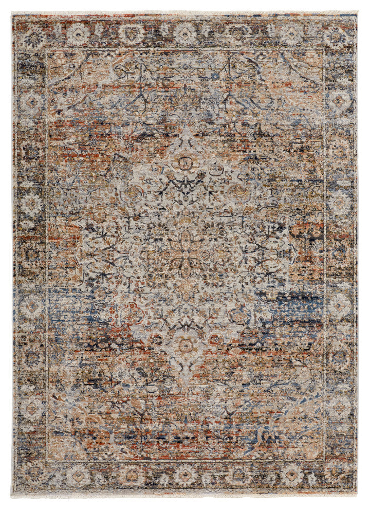 Weave & Wander Frencess Rug, Cotton/D.Gold, 2' x 3' Rug
