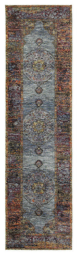 Oriental Weavers Sphinx Andorra 7139A Rug, Blue/Multi, 8'6"x11'7"