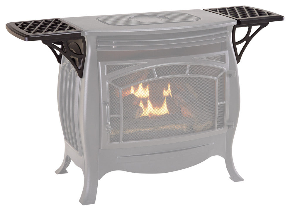 Duluth Forge Shelves for Ventless Gas Stove, FDSR25SS