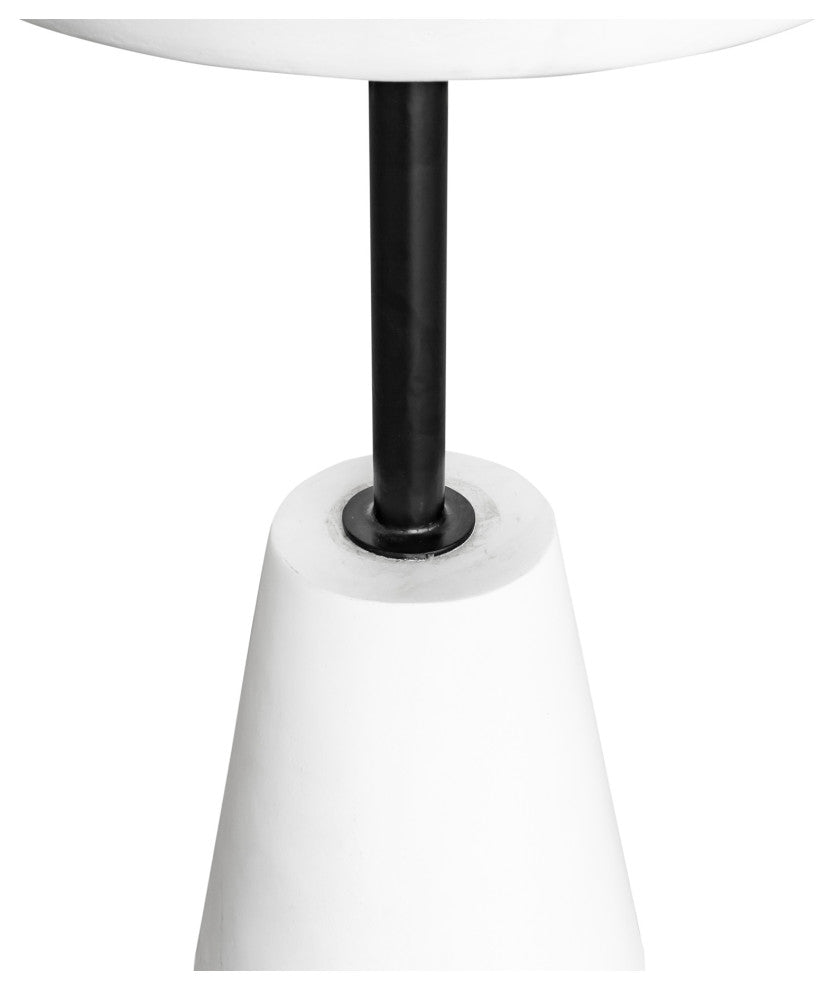 Foundation Outdoor Accent Table White
