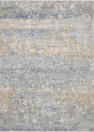 Blue/Gold Pandora Rug, 6'3"x8'10"
