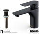 Karran KBF420 1-Hole 1-Handle Basin Faucet With Pop-up Drain, Matte Black