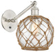 Innovations 317-1W-SN-G122-8RB-LED 1 Light Sconce, Brushed Satin Nickel