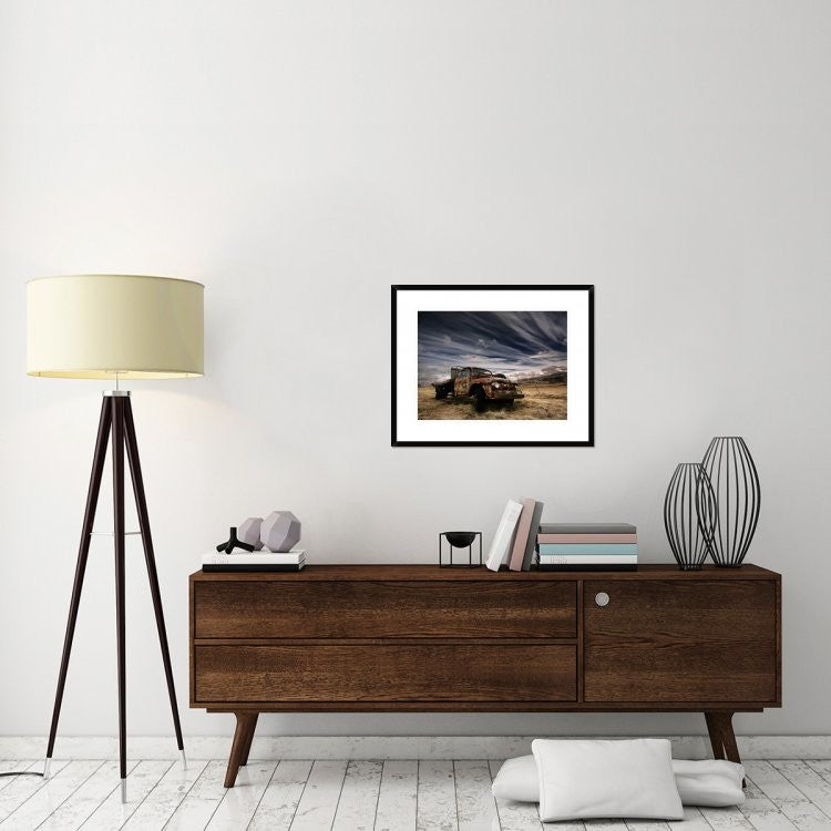 "Corrosion" Framed Digital Print by Thorsteinn H. Ingibergsson, 30"x24"