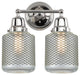 Innovations 623-2W-PC-G262 2-Light Bath Vanity Light, Polished Chrome