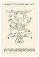 "A Knot That Will Mystify" Digital Paper Print by Retromagic, 26"x38"