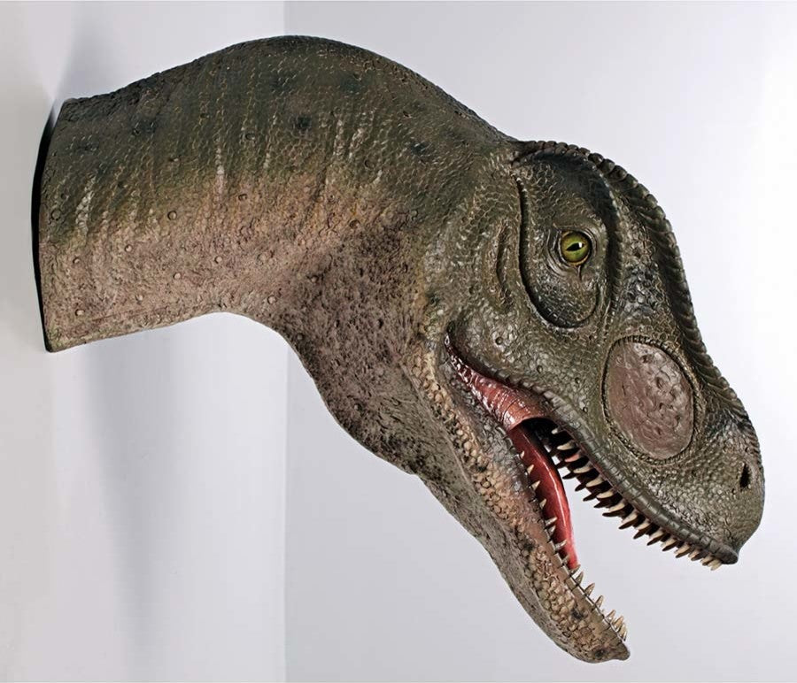 Allosaurus Wall Trophy Mouth Open