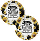If You Met My Family Sunflowers Snarky Fun Coasters for Car Cup Holders Set of