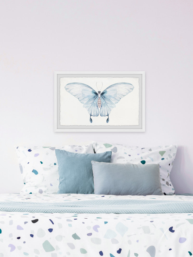 "Butterfly Beauty" Framed Painting Print, 18x12