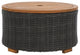 Safavieh Couture Indoor-Outdoor Anguilla Wicker Coffee Table, Dark Grey