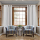 UTOPIA ALLEY 3/4" Single Adjustable Curtain rods for Windows, Oil Rubbed Bronze, 48"-86"