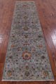 2' 8" X 9' 10" Handmade Persian Tabriz Wool Runner Rug - Q12583