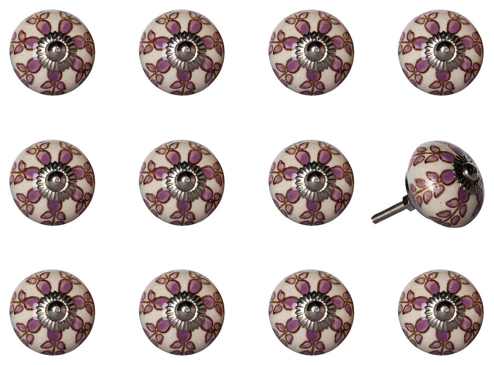 Knob-It Home Decor Classic Cabinet and Drawer Knobs, 12-Piece
