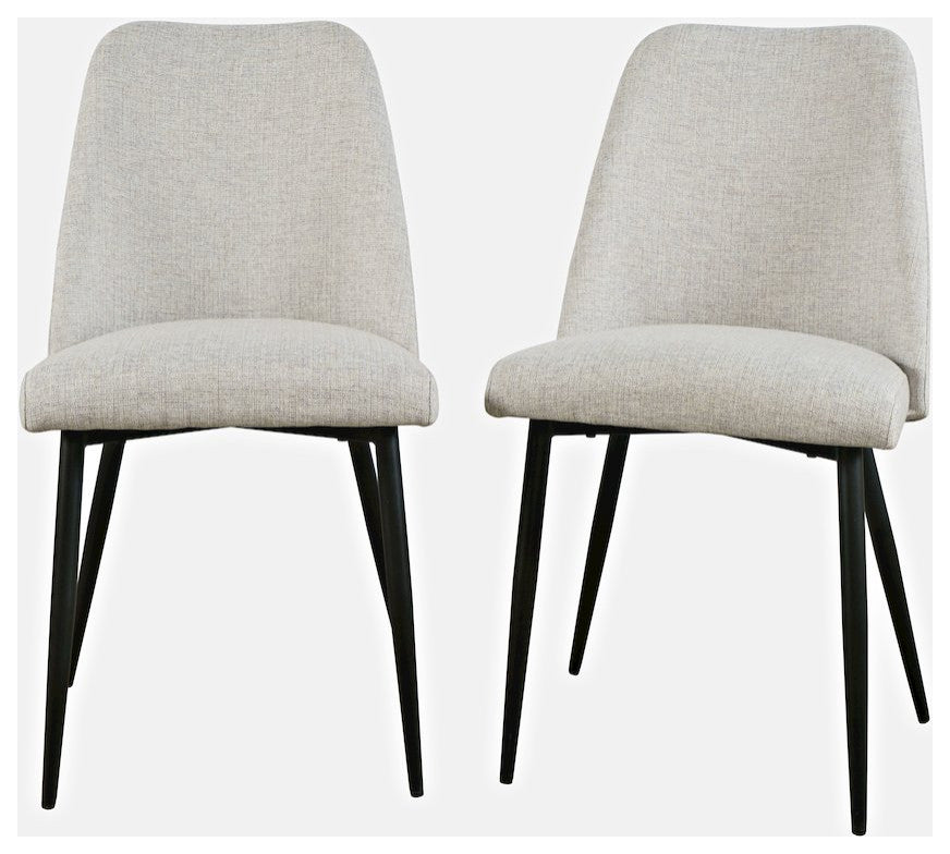 Macey Contemporary Modern Upholstered Dining Chair (Set of 2)