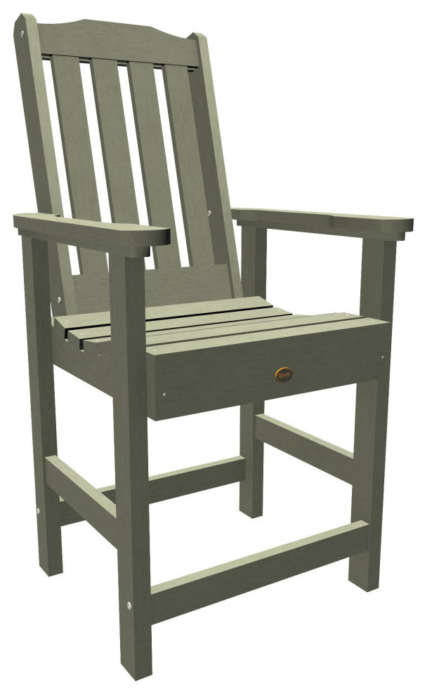 Springville Arm Chair, Counter Height, Eucalyptus