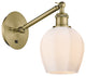 Innovations 317-1W-AB-G461-6-LED 1-Light Sconce, Antique Brass