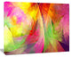 Spectacular Multi Color Pattern, Large Floral Canvas Art Print, 60x40
