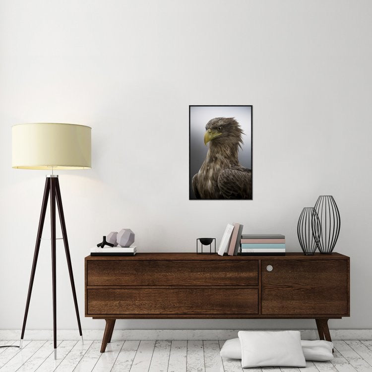 "The Elderly" Framed Canvas Giclee by Csaba Tokolyi, 21x31"