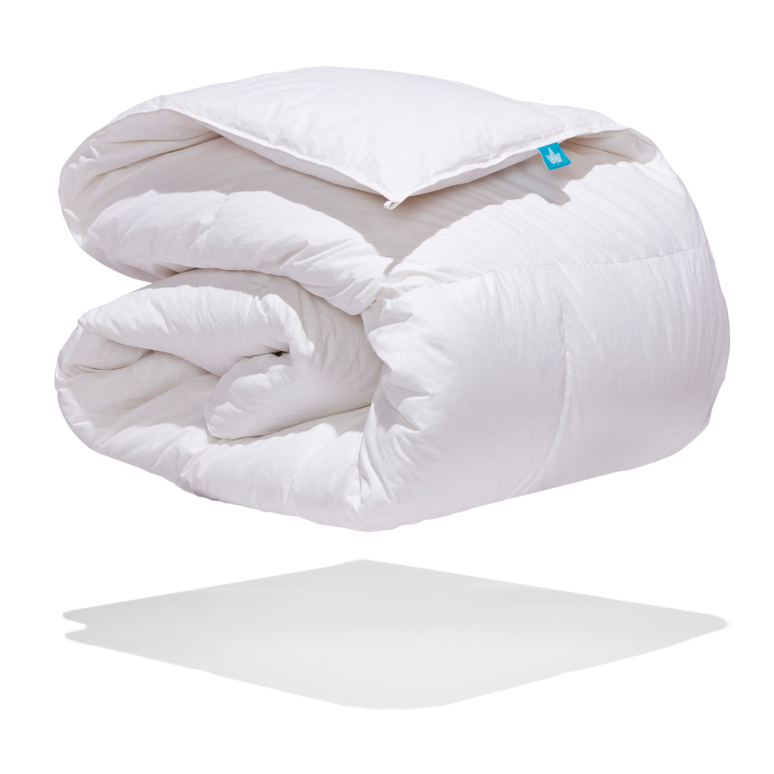 White Goose Down Comforter, Queen, Winter Weight