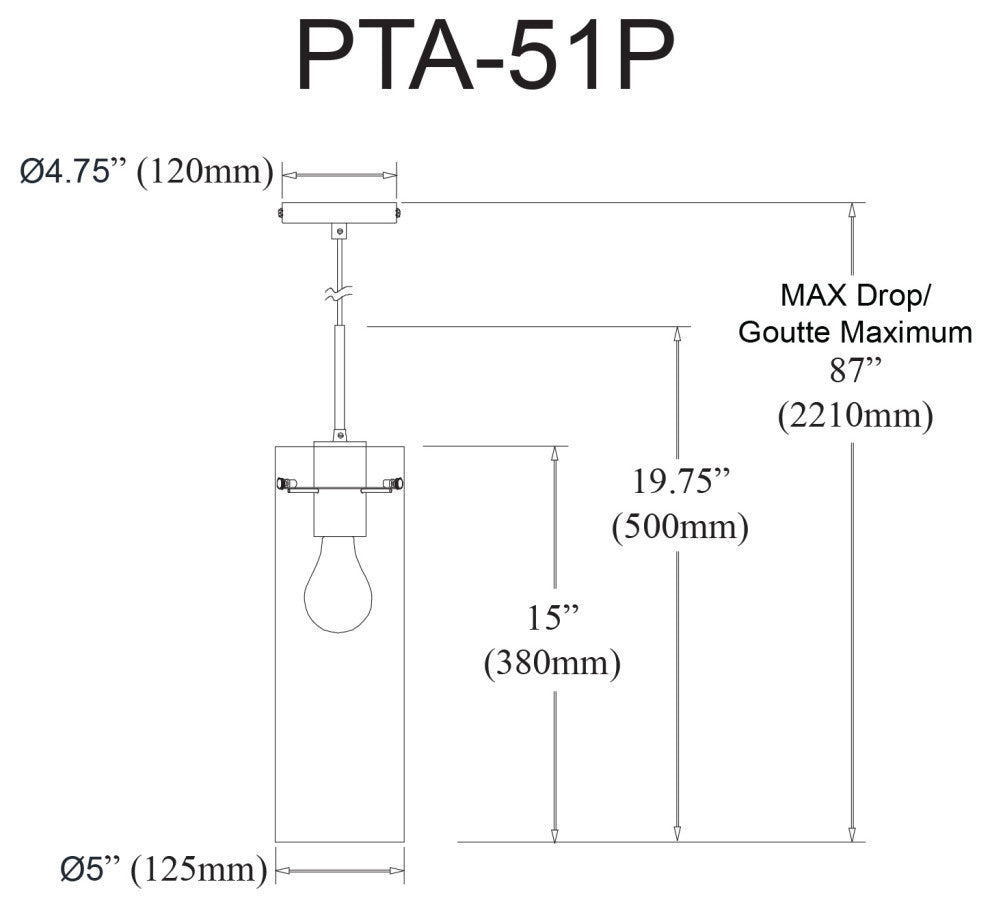 Patia Modern 1 Light Clear Aged Brass Glass Pendant