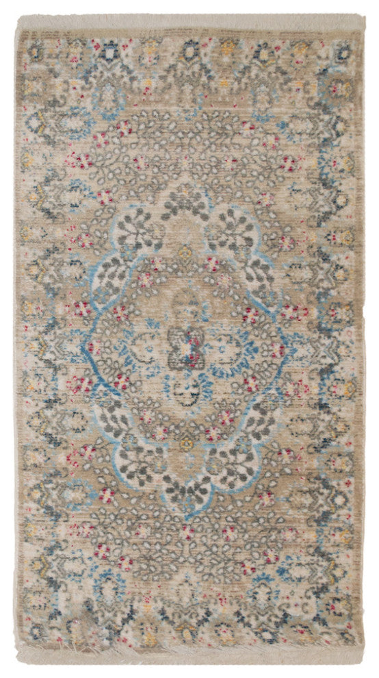 Machine Made Polyester Durable Indoor Outdoor Washable Oriental Pattern Footmat