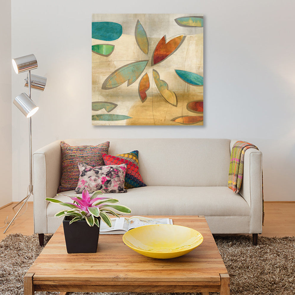 "Playful I" by Elena Baker, Canvas Print, 12"x12"