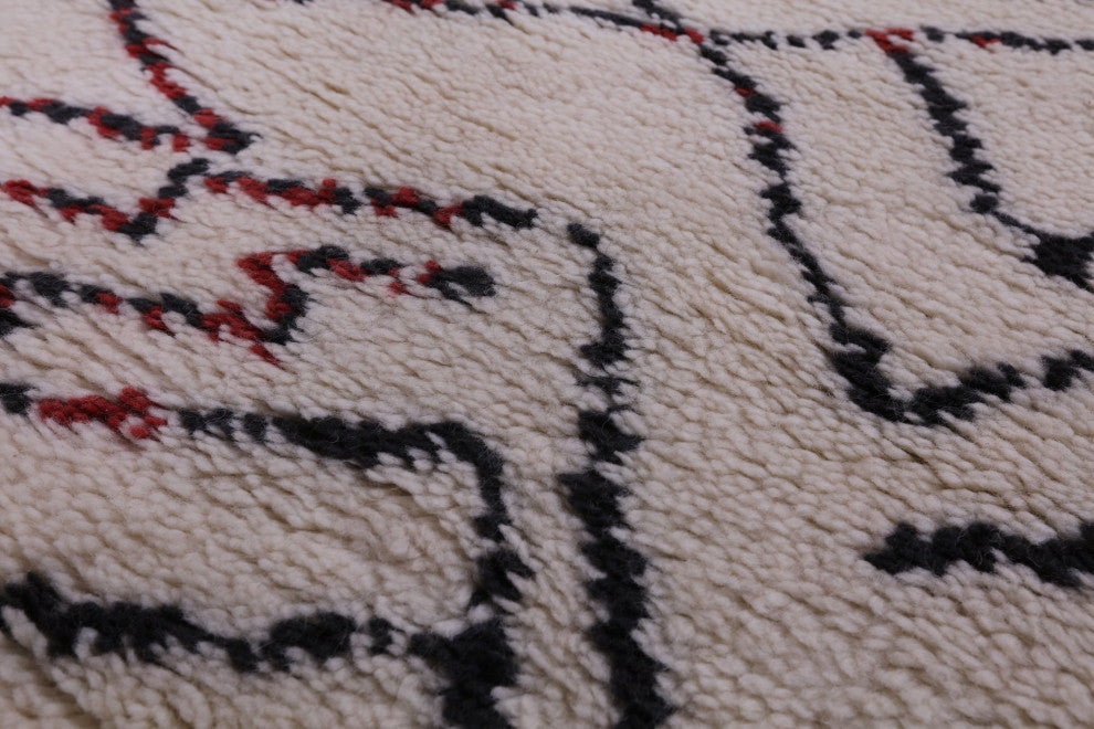 Moroccan Hand-Knotted Wool Rug 8' 3" X 10' 1" Q9272