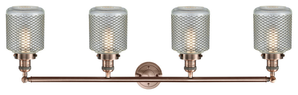 Innovations Lighting 215-Ac-S-G262 4 Light 44" Adjustable Bathroom Fixture