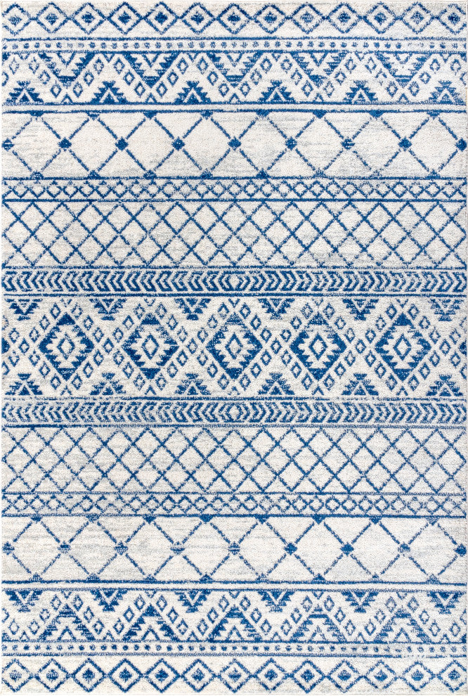 Moroccan HYPE Boho Vintage Tribal Area Rug, 8 X 10