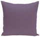 Solid Pillow, Purple Rain, 16"x16"