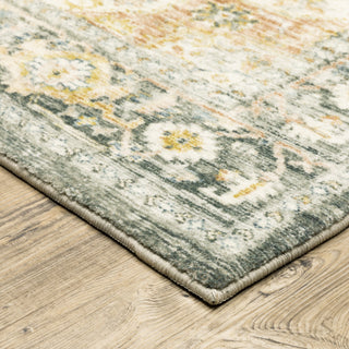 Oriental Weavers Savoy Indoor Rug Grey/ Gold 7'8" X 10'