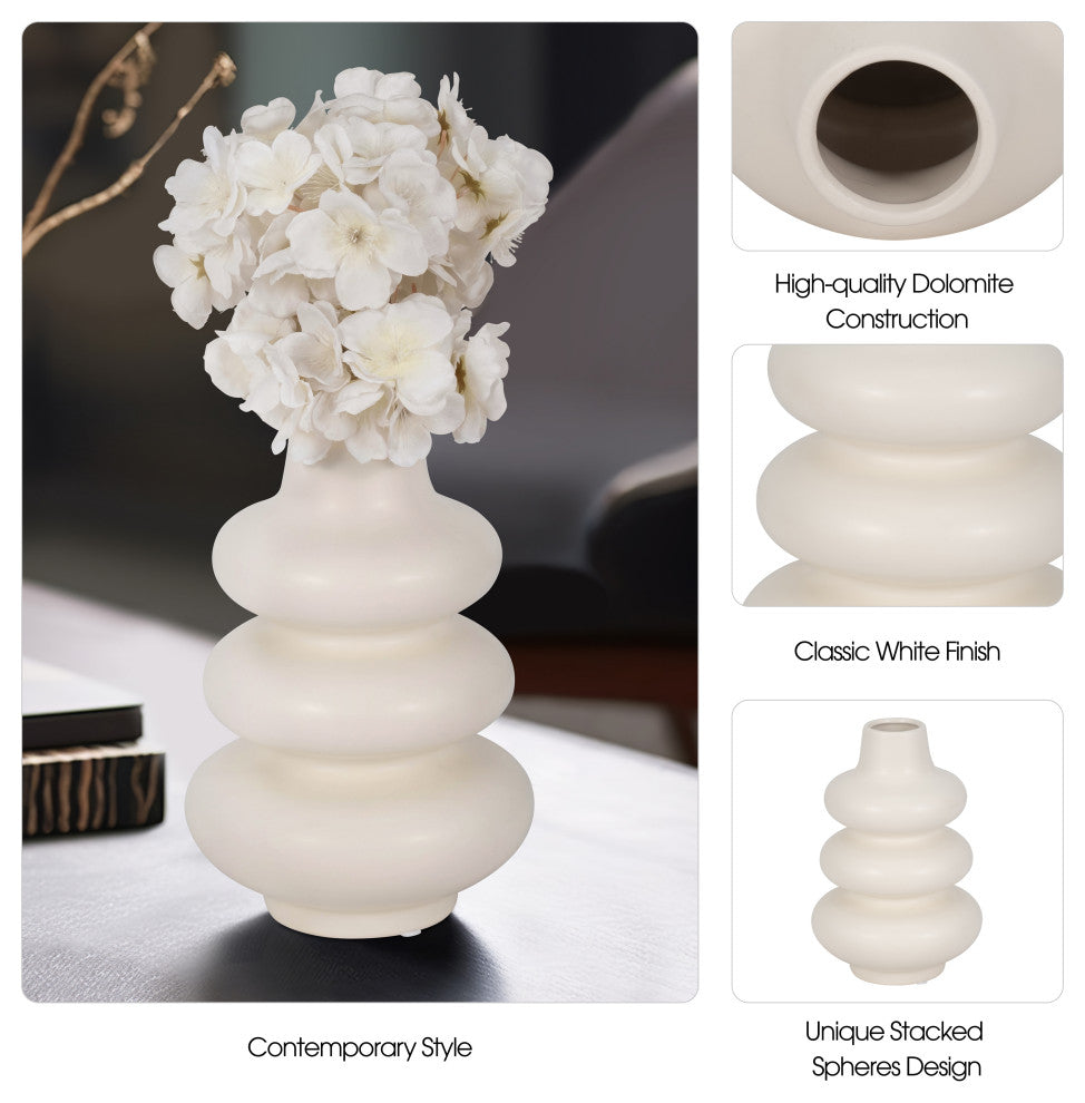 Dol, 9"H Stacked Spheres, Cotton