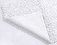 Shaggy Lux Bath Rug Bath Rugs Set, 24x36 Rectangle, White
