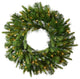 30" Cashmere Wreath Led50Wmwht