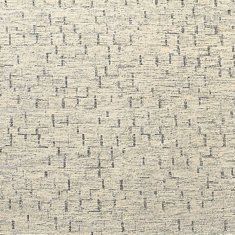 Ahgly Company Indoor Square Mid-Century Modern Area Rugs, 6' Square
