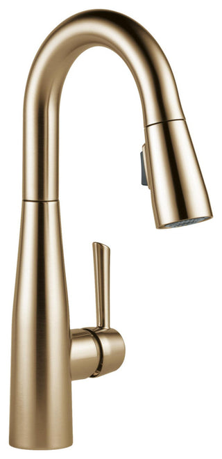 Delta 9913-DST Essa Pull-Down Bar/Prep Faucet - Champagne Bronze