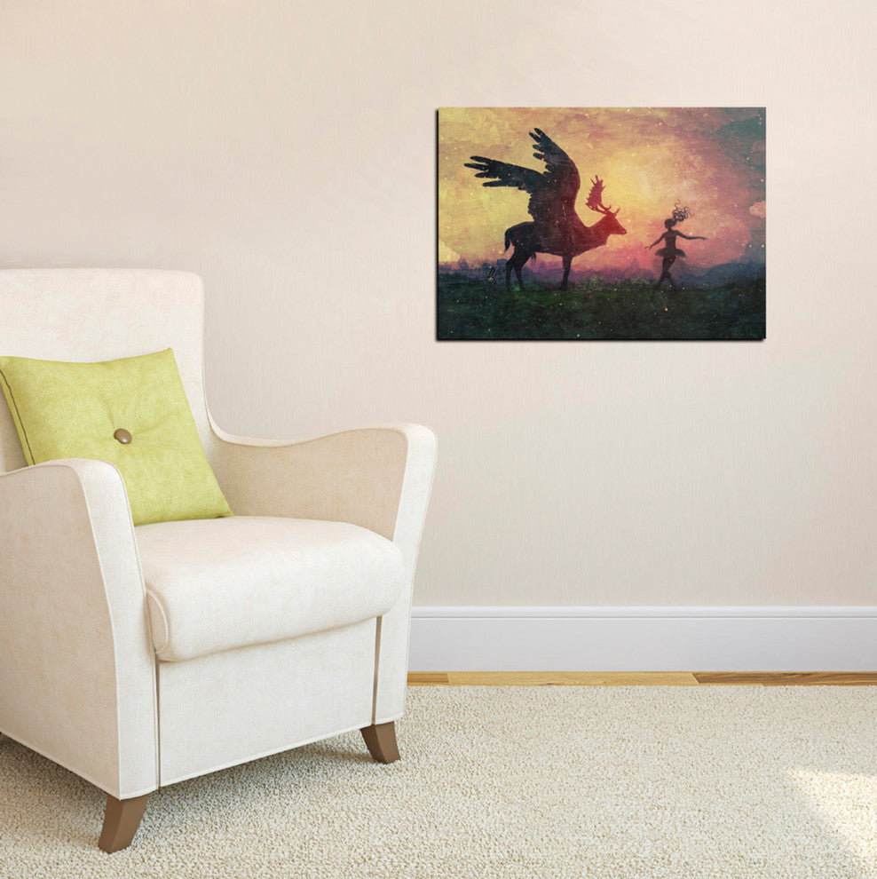 Cortesi Home "The Dancers" by Mario Sanchez Nevado, Giclee Canvas Art, 18"x26"