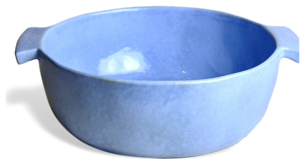 Cozina Blue Round Baker