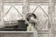 DecoWorld 2, Natural  Gray, White Wallpaper Sample, Modern Wall Decor Accent
