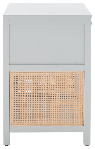 Safavieh Miya Night Stand, Grey/Natural