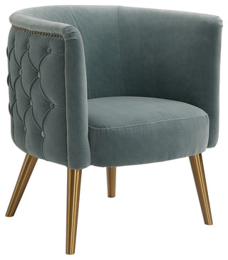 New Uttermost Haider Gray Accent Chair