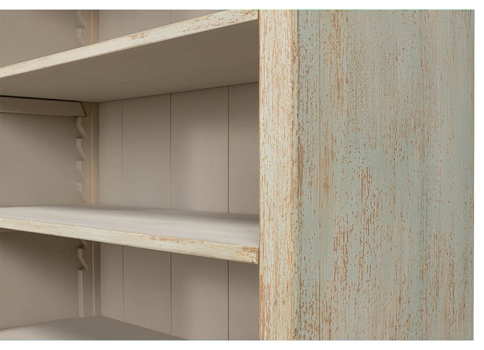 Rustic Painted Bookcase