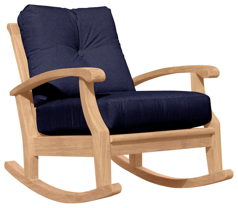 Douglas Nance Cayman Deep Seating Rocker, Navy