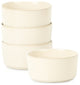 Stone Lain Eden Stoneware Cereal Bowl Set of 4, Beige