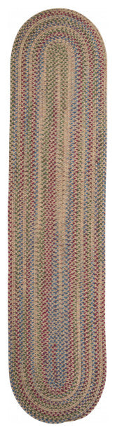 Colonial Mills Rug Worley Runner Natural Runner, Oval