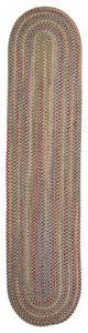 Colonial Mills Rug Worley Runner Natural Runner, Oval