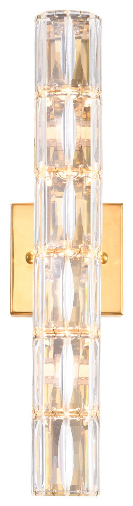 Bethel International MBC11031 450G 5 Light Wall Sconce, Gold