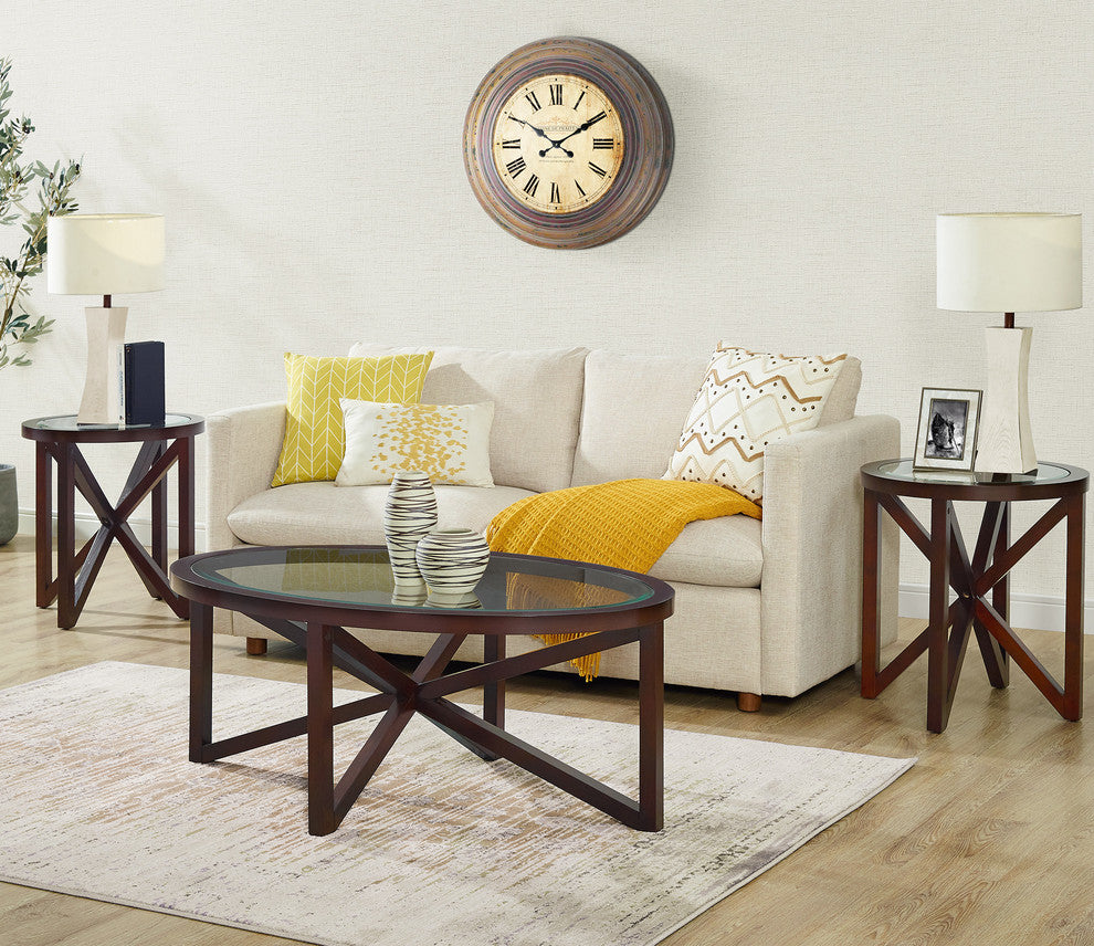Picket House Furnishings Trinity 3-Piece Occasional Table Set